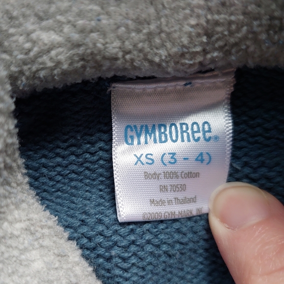 2009 guc Gymboree slate blue sweater 3-4 years - Picture 5 of 12